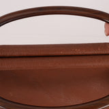 Rare Chanel 2003 Whipstitch Wood Top Handle Tote - FashioNica