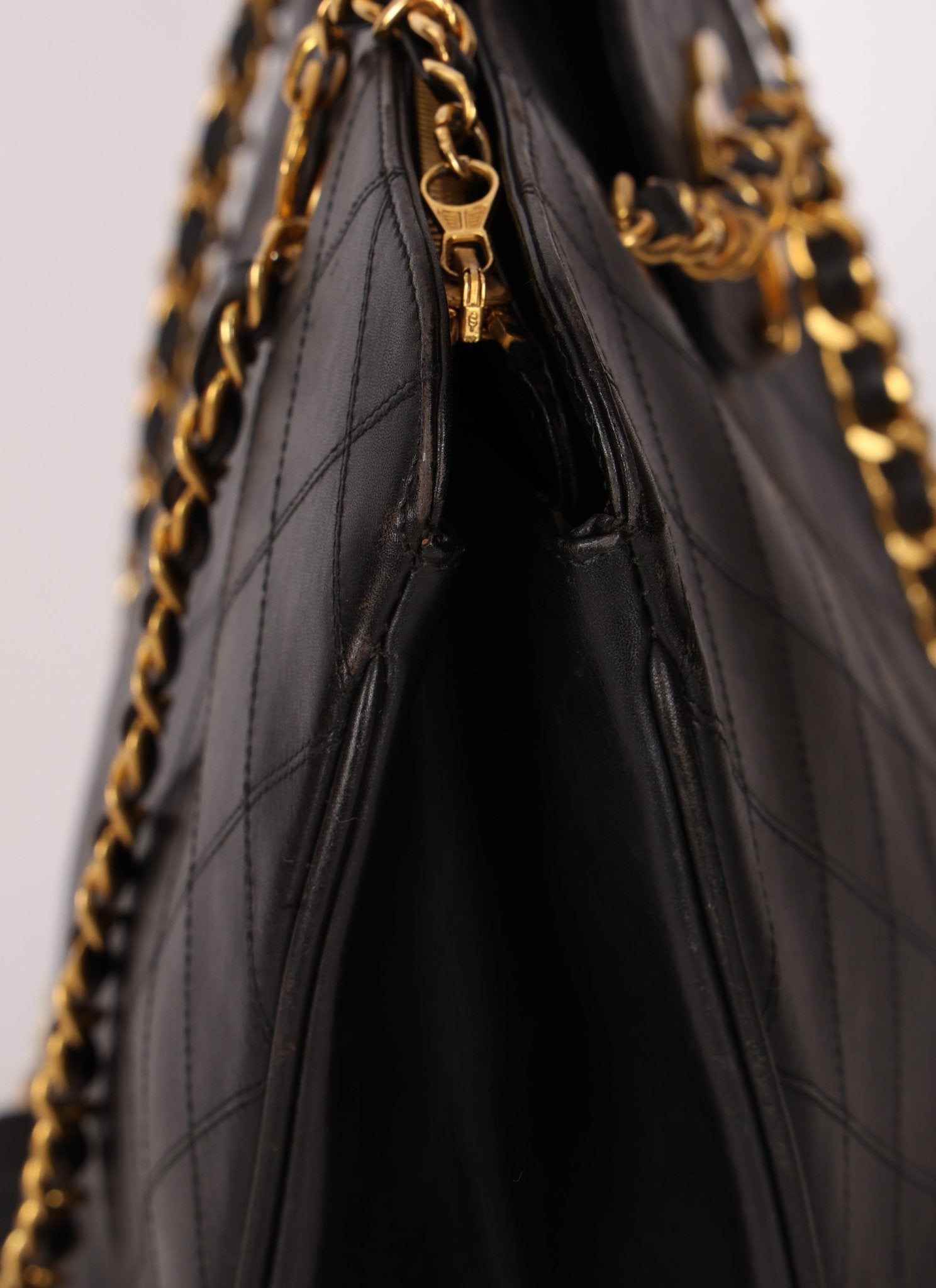 Rare Chanel Lambskin Supermodel Tote - FashioNica