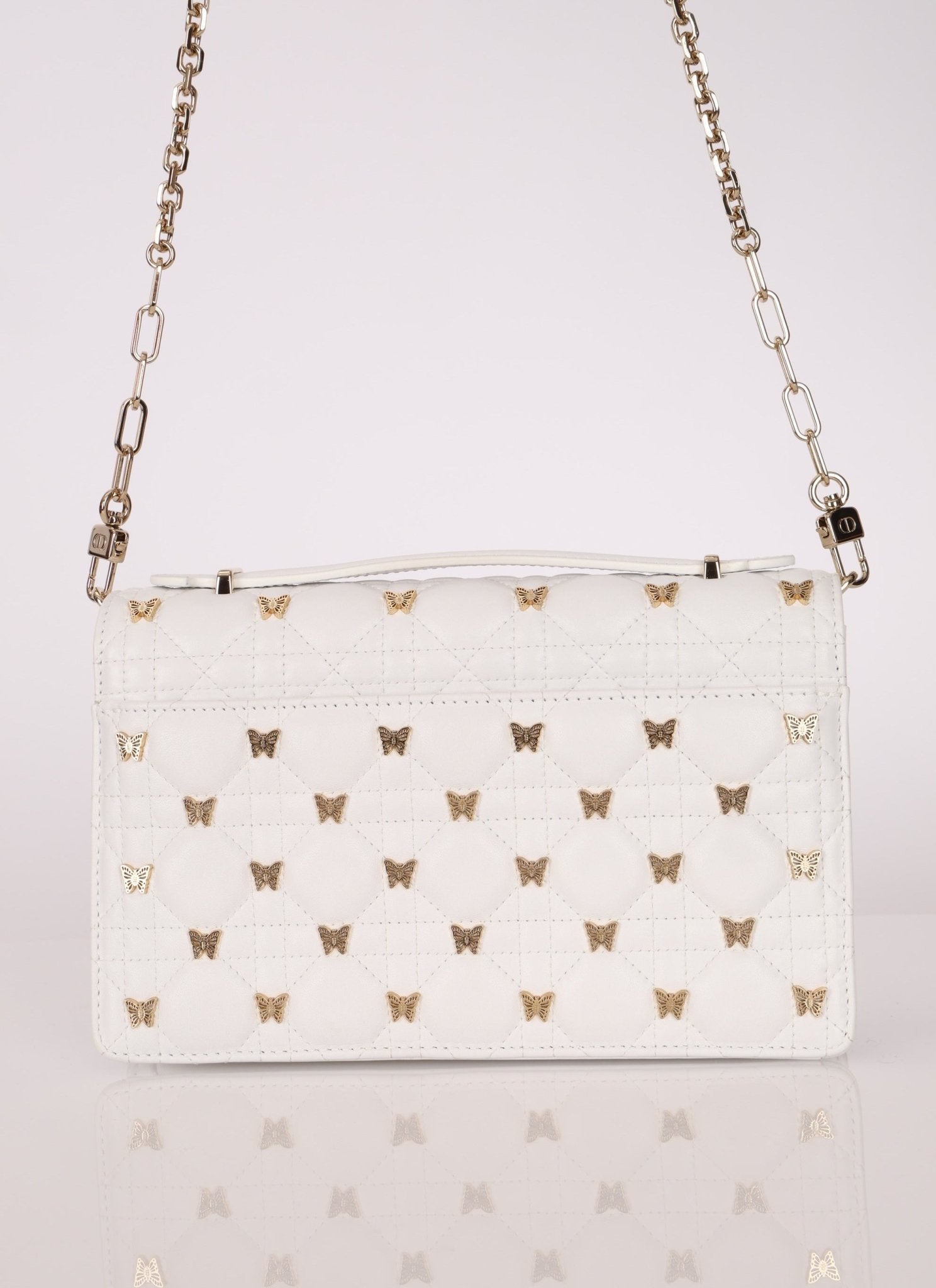 Rare Dior 2023 Cannage Miss Dior Top Handle Butterfly Bag - FashioNica