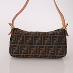 Rare Fendi Zucca Crystal Orchid Baguette - FashioNica