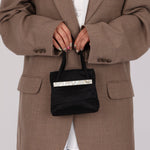 Rare Gucci Satin Mother of Pearl Mini Tote - FashioNica