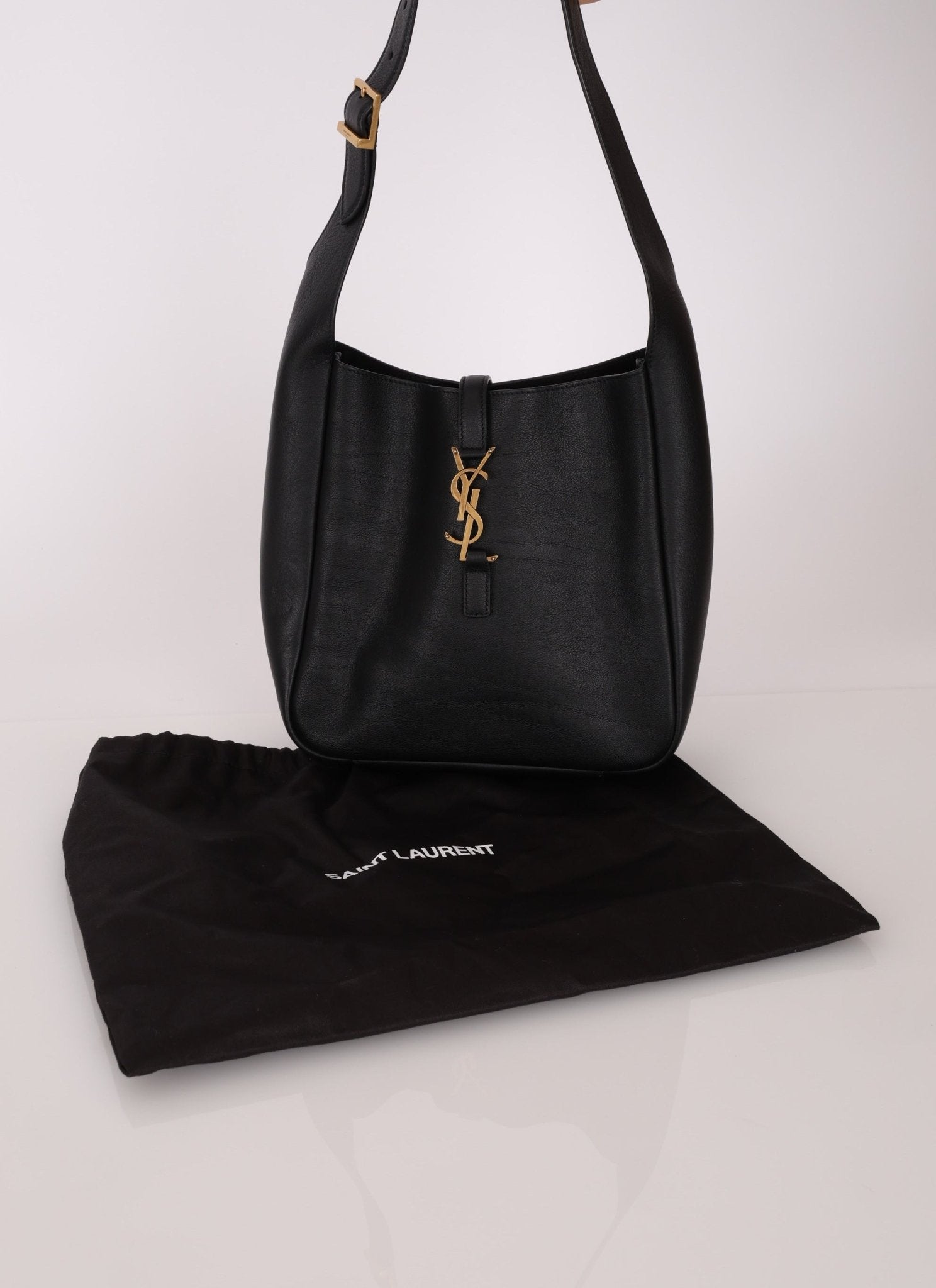 Saint Laurent Calfskin Le 5 À 7 Small Hobo - FashioNica