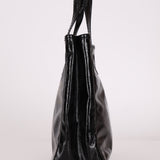 Saint Laurent Patent Mail Tote - FashioNica