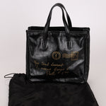 Saint Laurent Patent Mail Tote - FashioNica