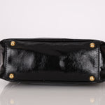 Saint Laurent Patent Mail Tote - FashioNica