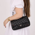 Ultra - Rare Chanel 2011 Lambskin Ladybug Medium Classic Flap Bag - FashioNica