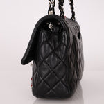 Ultra - Rare Chanel 2011 Lambskin Ladybug Medium Classic Flap Bag - FashioNica