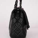 Ultra - Rare Chanel 2011 Lambskin Ladybug Medium Classic Flap Bag - FashioNica