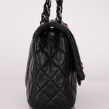 Ultra - Rare Chanel 2011 Lambskin Ladybug Medium Classic Flap Bag - FashioNica
