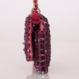 Ultra - Rare Chanel 2020 Crystal Mini Ombre Flap Bag - FashioNica