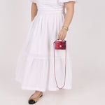 Ultra - Rare Chanel 2020 Crystal Mini Ombre Flap Bag - FashioNica