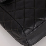 Vintage Chanel 1996 Caviar Turnlock Shoulder Bag - FashioNica