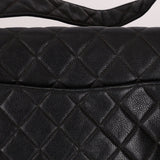 Vintage Chanel 1996 Caviar Turnlock Shoulder Bag - FashioNica