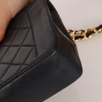 Vintage Chanel Lambskin Small Diana - FashioNica