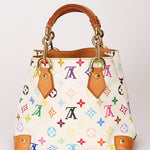 Louis Vuitton x Takashi Murakami Multicolor Monogram Audra Top Handle Tote
