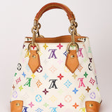 Louis Vuitton x Takashi Murakami Multicolor Monogram Audra Top Handle Tote