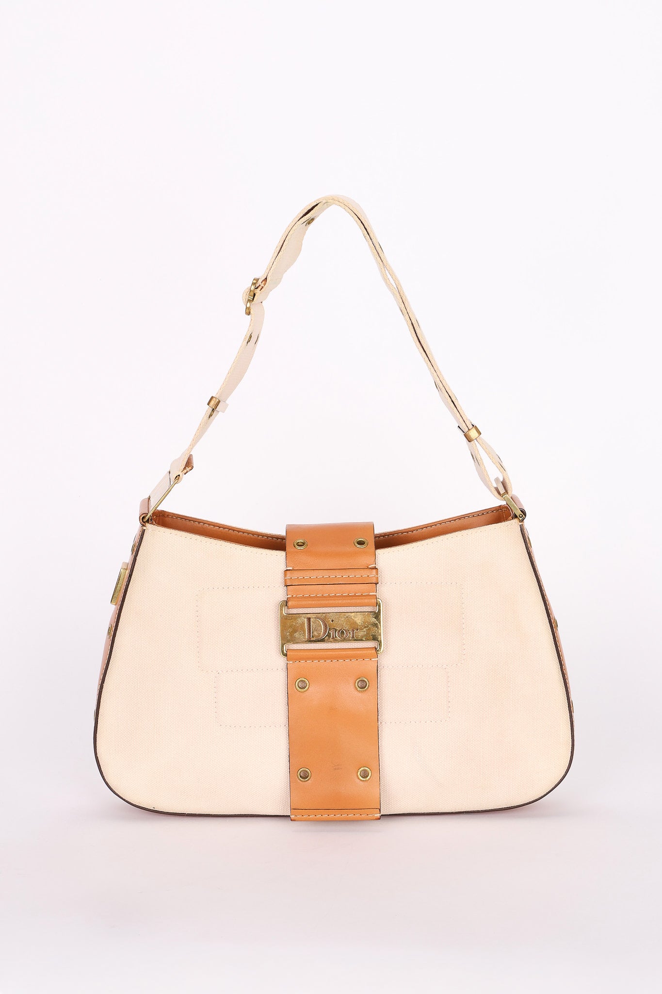 Dior Grommet Shoulder Bag