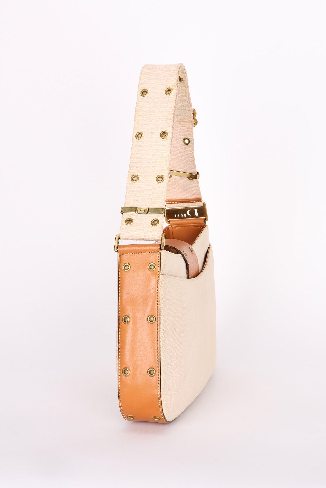 Dior Grommet Shoulder Bag