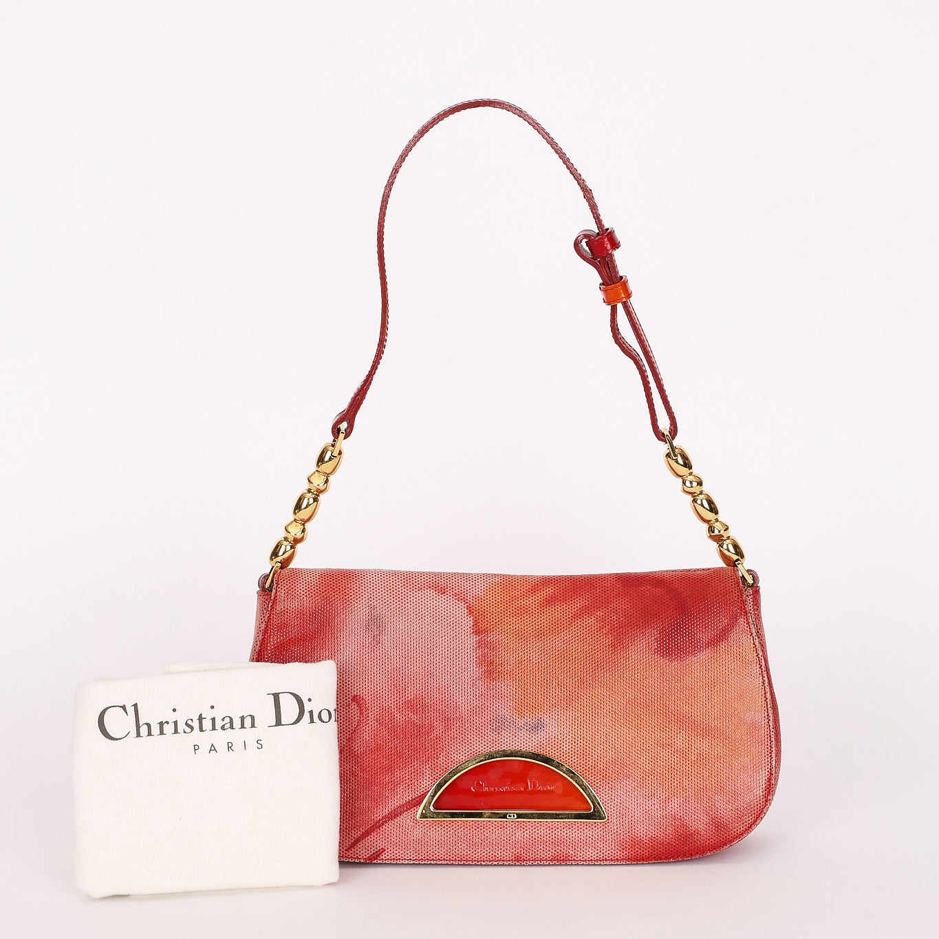 Christian Dior Perforated Sunset Malice Shoulder Bag