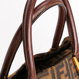 Fendi Zucca Twin Bowler Bag