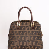 Fendi Zucca Twin Bowler Bag