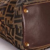 Fendi Zucca Twin Bowler Bag