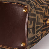 Fendi Zucca Twin Bowler Bag