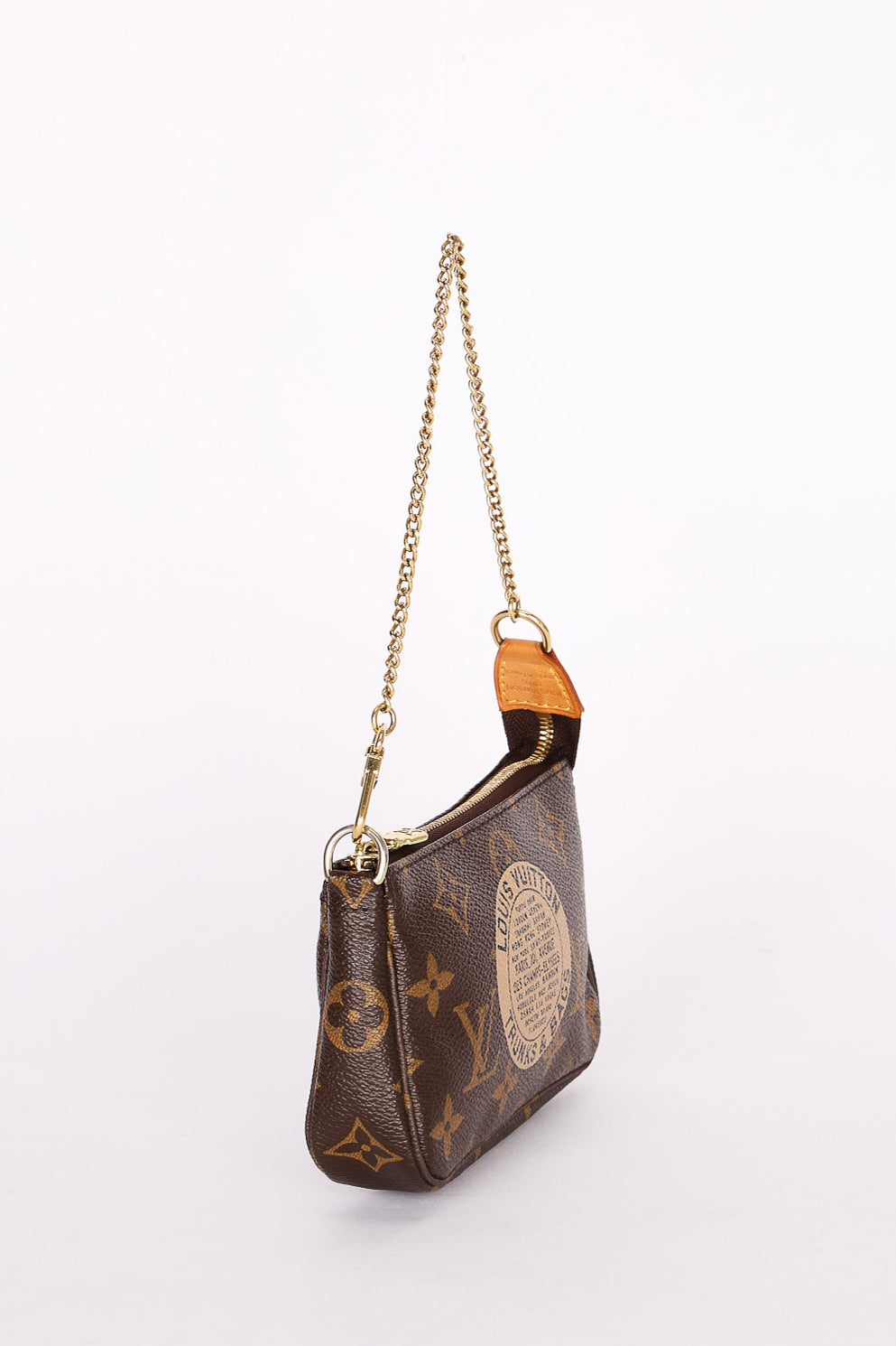 Louis Vuitton Monogram Trunks Mini Chain Pochette 2007