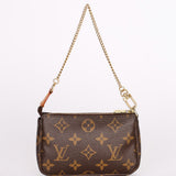 Louis Vuitton Monogram Trunks Mini Chain Pochette 2007