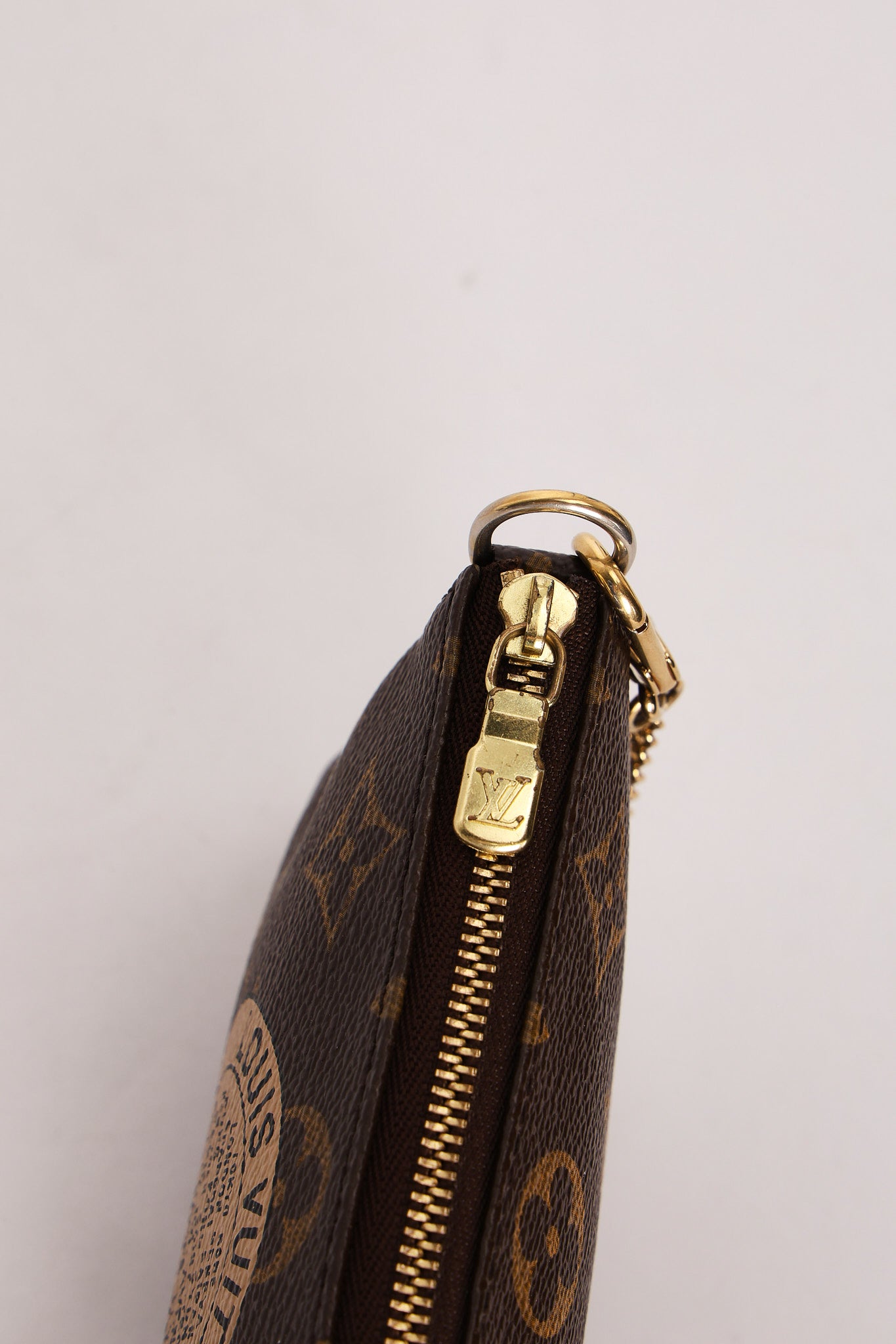 Louis Vuitton Monogram Trunks Mini Chain Pochette 2007
