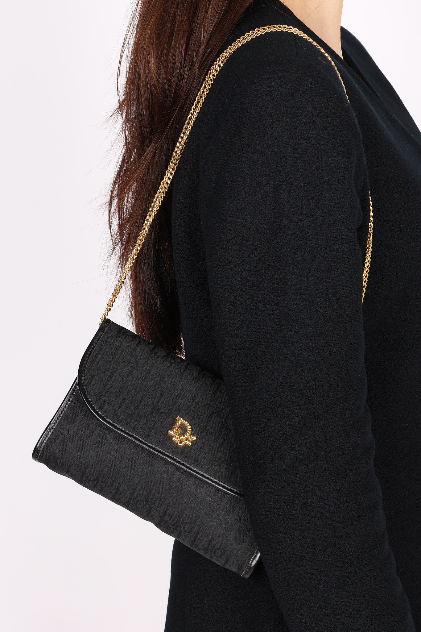 Christian Dior Trotter Mini Chain Shoulder Bag