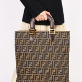 Fendi Zucca Top Handle Tote