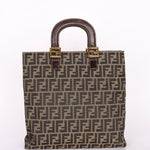 Fendi Zucca Top Handle Tote