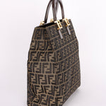Fendi Zucca Top Handle Tote