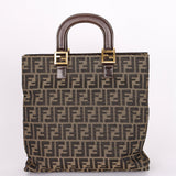Fendi Zucca Top Handle Tote