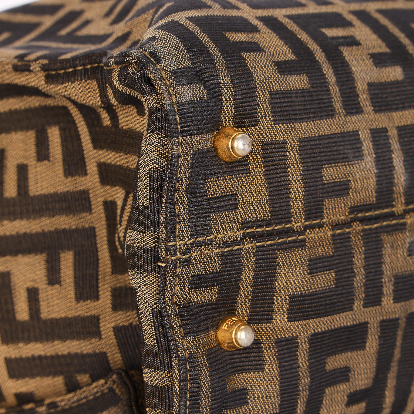 Fendi Zucca Top Handle Tote