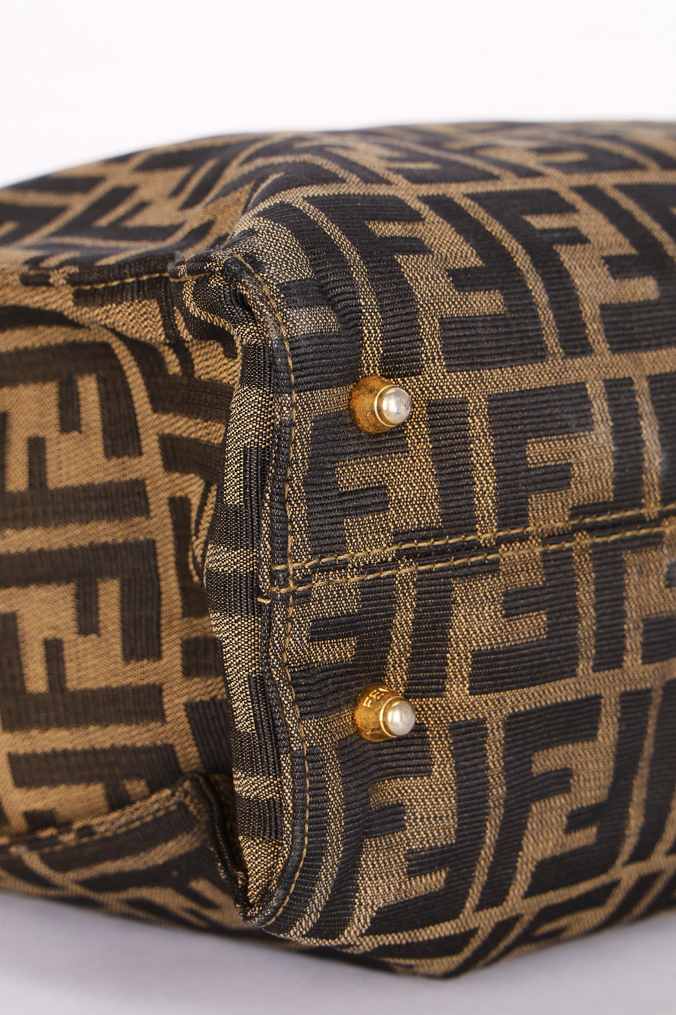 Fendi Zucca Top Handle Tote