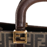 Fendi Zucca Top Handle Tote