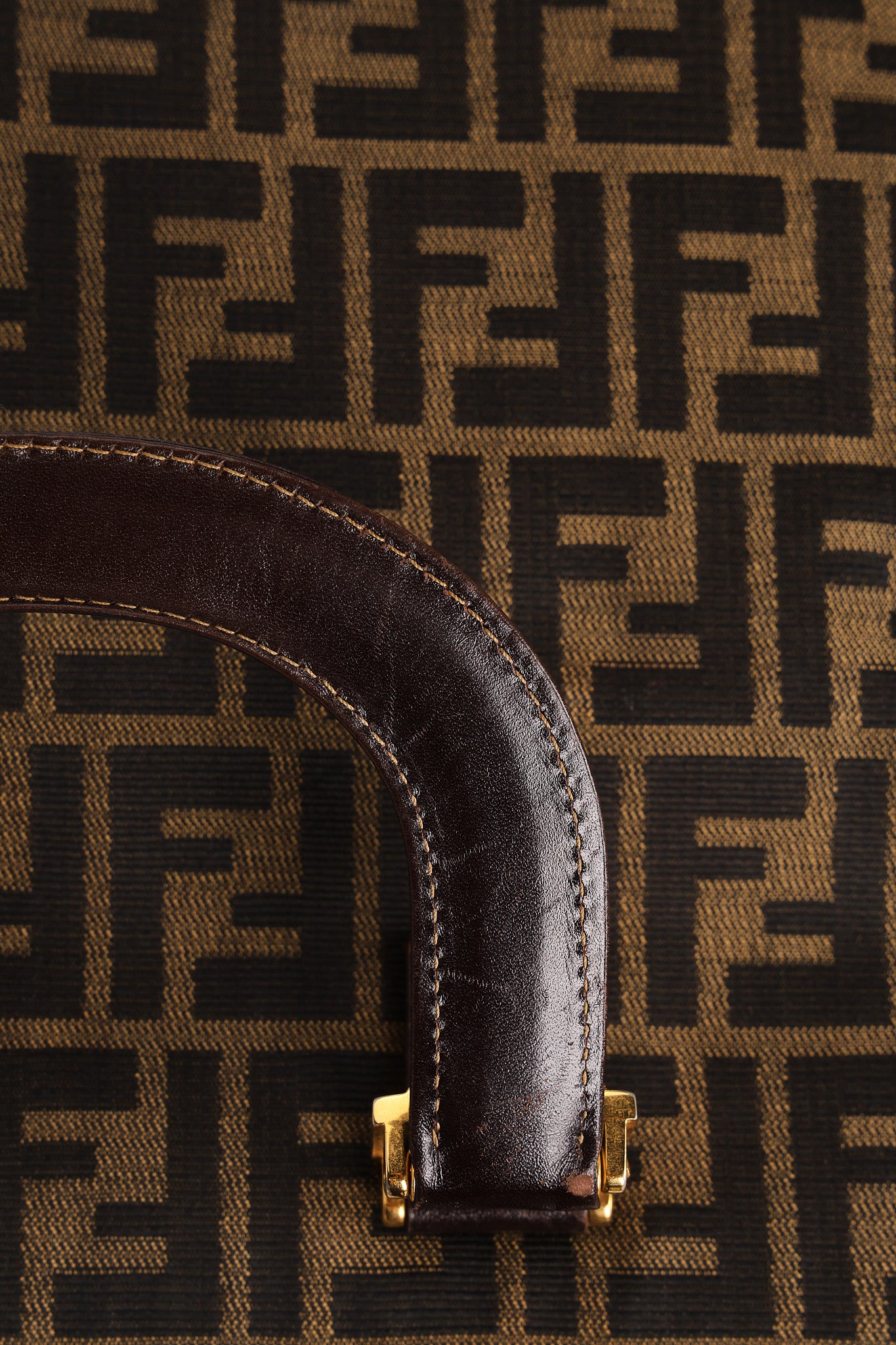 Fendi Zucca Top Handle Tote