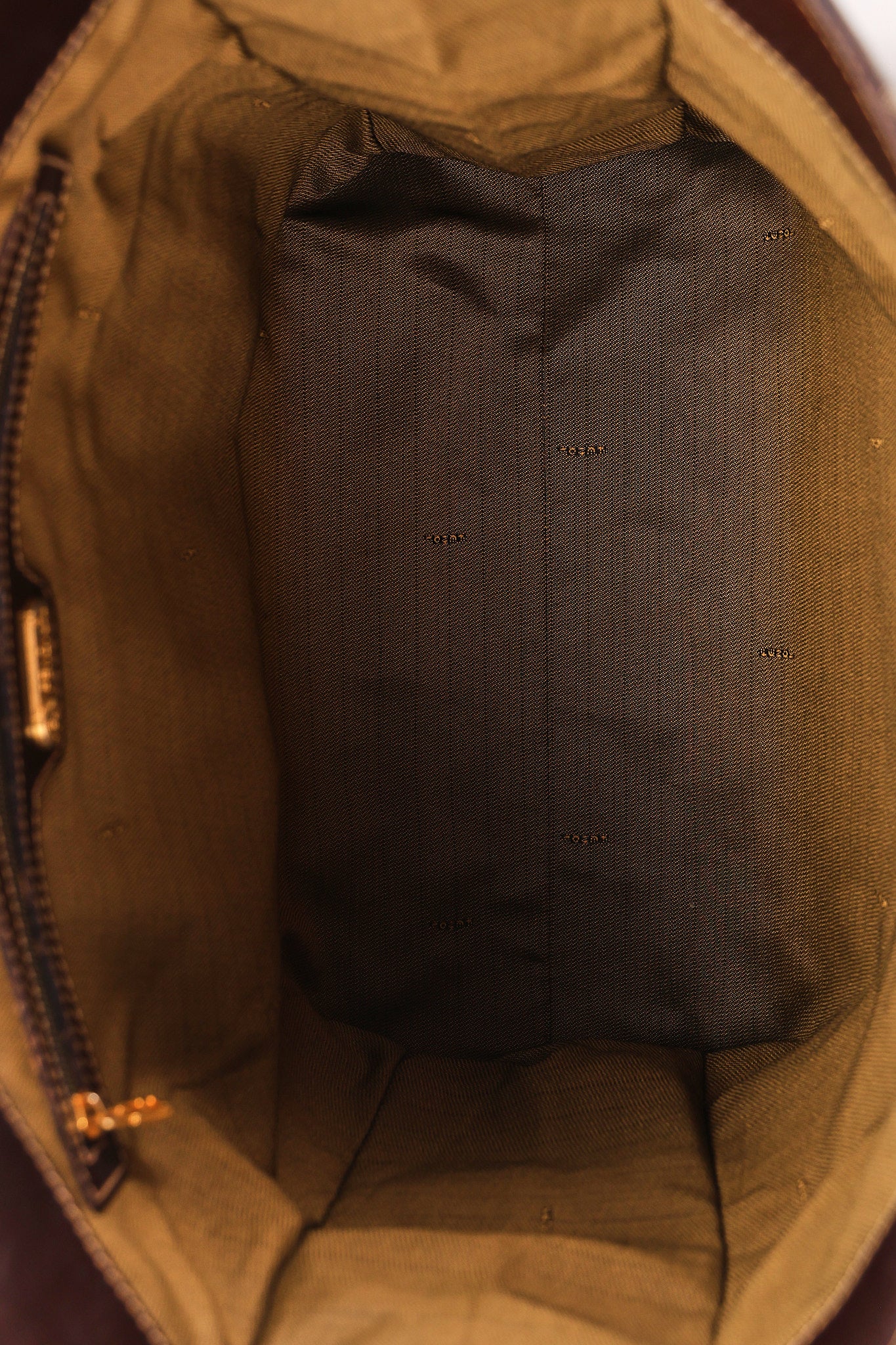 Fendi Zucca Top Handle Tote