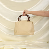 Chanel Caviar Acrylic Top Handle Tote