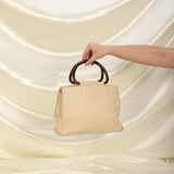 Chanel Caviar Acrylic Top Handle Tote