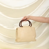 Chanel Caviar Acrylic Top Handle Tote