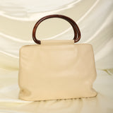Chanel Caviar Acrylic Top Handle Tote