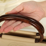 Chanel Caviar Acrylic Top Handle Tote