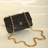 Chanel Lambskin Bijoux Mini Diana