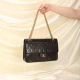 Chanel Lambskin Classic Chain Double Flap