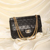 Chanel Lambskin Classic Chain Double Flap