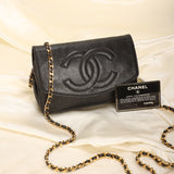 Chanel Caviar Wallet on Chain