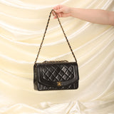 Chanel Lambskin Medium Diana